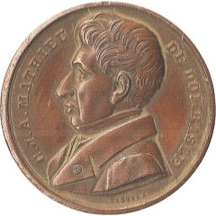 Token - Comice agricole du canton de Baugé C.J.A. Mathieu de Dombasle