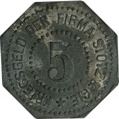 5 Pfennig - Mannheim Stotz and Cie