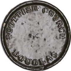 Communion token Scottish Church, Douglas
