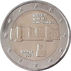 2 Euros Tarxien Temples