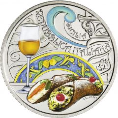5 Euros Passito and Sicilian Cannolo