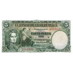 5 Pesos Oro