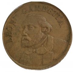 Medallion - Léon Gambetta
