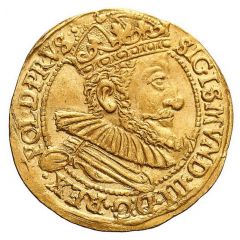 Dukat gdański - Sigismund III Vasa Gdańsk mint