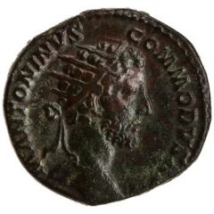 Dupondius - Commodus ANN AVG TR P VII IMP IIII COS III P P S C, Annona