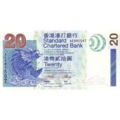 20 Dollars Standard Chartered Bank
