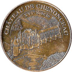 Monnaie de Paris Tourist Token - Château de Chenonceau XVIe siècle