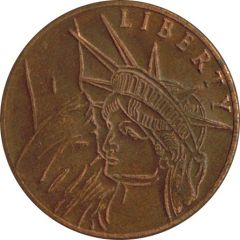 1 oz Copper Statue of Liberty