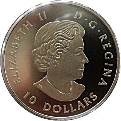 10 Dollars - Elizabeth II Kayaking on the River