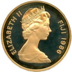 200 Dollars - Elizabeth II 25th Anniversary World Wildlife Fund - Ogmodon