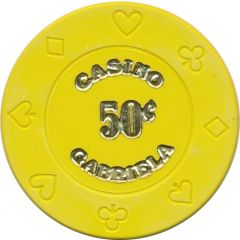 Casino Token - Gabriela 50 Cents