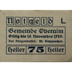 75 heller Oberalm