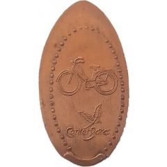Center Parcs `Squished` Coins - Bike