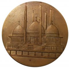 Medal - Expo Brussel 1935 Pavillon La Vie Catholique