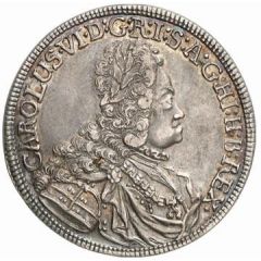 1/2 Thaler - Charles VI Hall