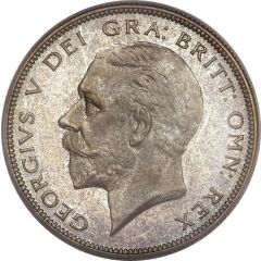 1/2 Crown - George V 4th type