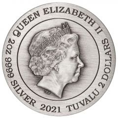 2 Dollars - Elizabeth II Double Dragon and Dragon Phoenix