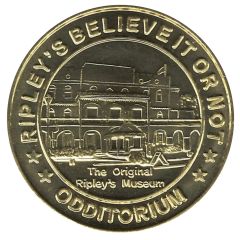 Token - Ripley`s Believe It Or Not! Castle Warden, St. Augustine, Florida