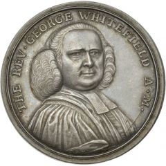 Medal - George III George Whitefield, Pingo, silver