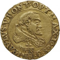 Double Gold Ecu - Paul V Scipio Borghese Legate, Joseph Ferrier Vice-Legate