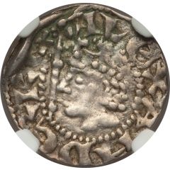 1 Penny - Alexander III 1st Coinage, Type IV