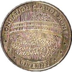 Monnaie de Paris Tourist Token - Giverny Fondation Claude Monet - Le pont japonais