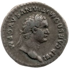 Denarius - Domitian TR POT COS VIIII P P, Minerva