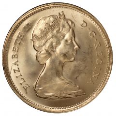 25 Cents - Elizabeth II 2nd portrait, silver (.500)