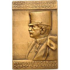 Plaquette - Conrad von Hötzendorf