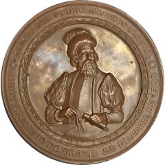 Medal - Discovery of Tocantins by Daniel de la Touche