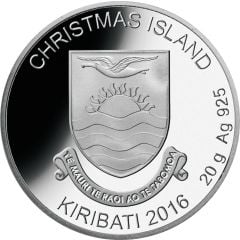 1 Dollar Christmas Island - Rudolph