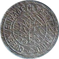Wooden Nickel - Royal Visit Queen Elizabeth II