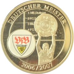 Medal - German Soccer Champion VfB Stuttgart 2006/2007