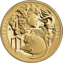 100 Dollars Liberty & Britannia Gold Coin