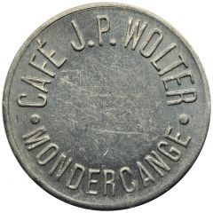 Token - Café Wolter Mondercange