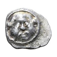 Silver 1 As Silenus series: simple face