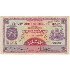 5 Dollars Barclay`s Bank