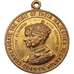 Medal - George VI Royal Visit, H.M.S. Repulse