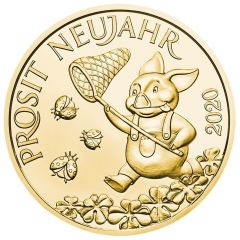 New Year Lucky Token Prosit Neujahr