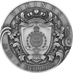 5 Dollars - Charles III Vikings