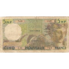 5 Nouveaux Francs