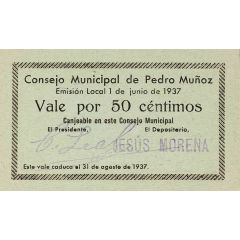 50 Céntimos Pedro Muñoz