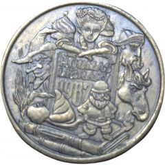 Mardi Gras Token - Krewe of Houmas - The Houmas Library Houma, Louisiana