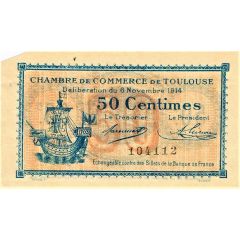 50 Centimes - Chambre de Commerce de Toulouse 31