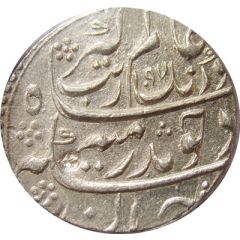 1 Rupee - Aurangzeb Sholapur mint