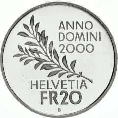 20 Francs Pax in Terra