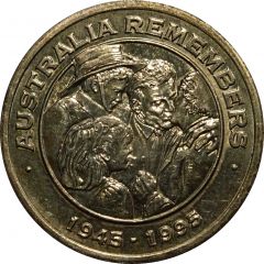 Medal - Australia 50 Years Freedom 1945 - 1995 Historical Medal