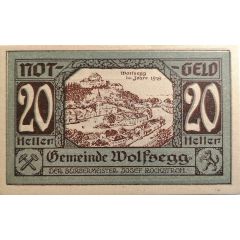 20 Heller Wolfsegg