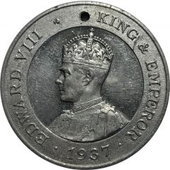 Medal - Proposed Coronation of Edward VIII 1937