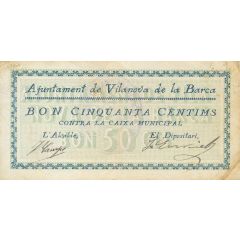 50 Céntimos Vilanova de la Barca